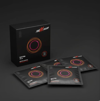 Dotted Delay Condom - 3 in 1